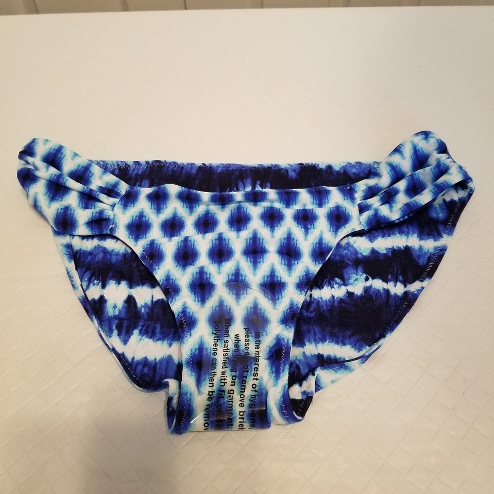 Tommy Bahama  Women Swim Bottom Reversible Navy Size XS UPF 50 NWT - Picture 2 of 8